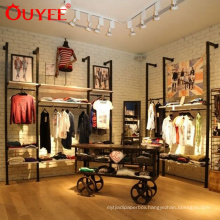 New Design Fashionable Ladies Clothes Shop Design for Sale